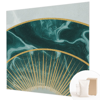 Papel mural texturado decorativo con acabado de mármol elegante