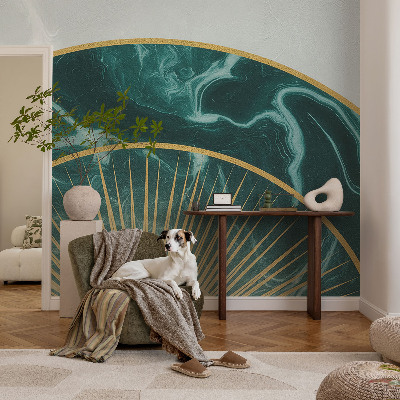 Papel mural texturado decorativo con acabado de mármol elegante