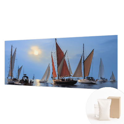 Mural de pared con estampado hermoso con motivo 'Aventura en velero'