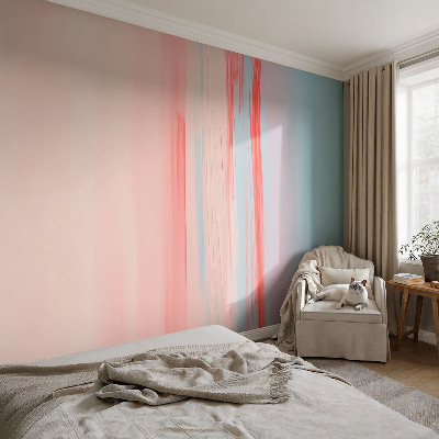 Fotomural decorativo para cabecero de cama en tonos armoniosos