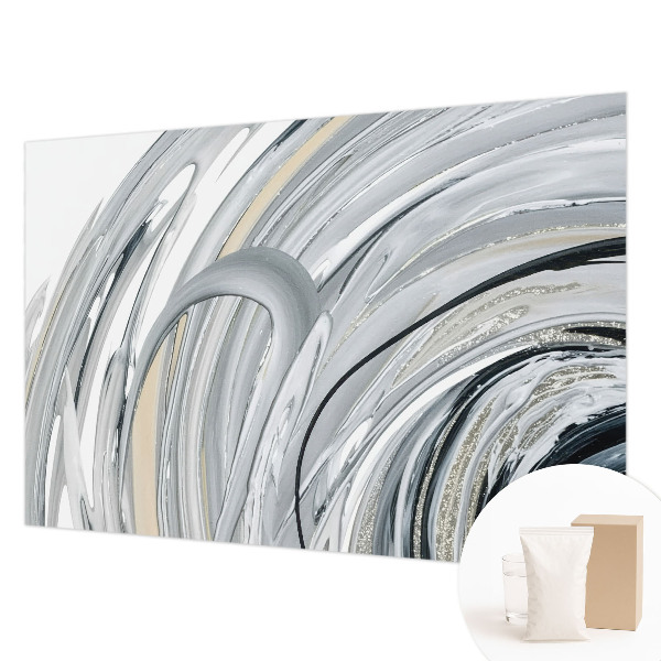 Papel mural con patrón decorativo con motivo de mármol abstracto