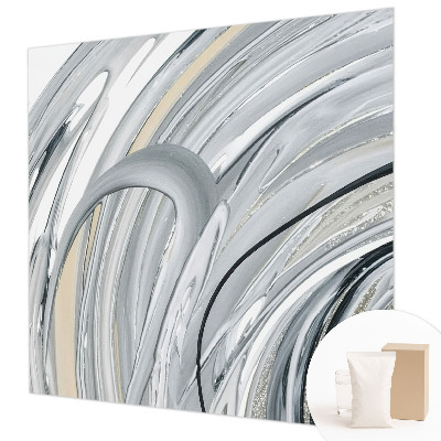 Papel mural con patrón decorativo con motivo de mármol abstracto