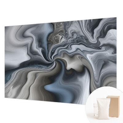 Mural de pared con estampado hermoso con nubes arremolinadas