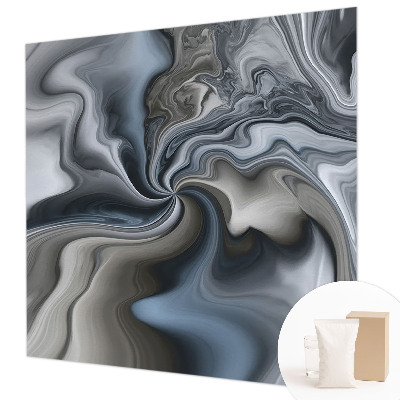 Mural de pared con estampado hermoso con nubes arremolinadas