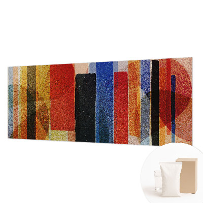 Papel mural con patrón decorativo con formas geométricas