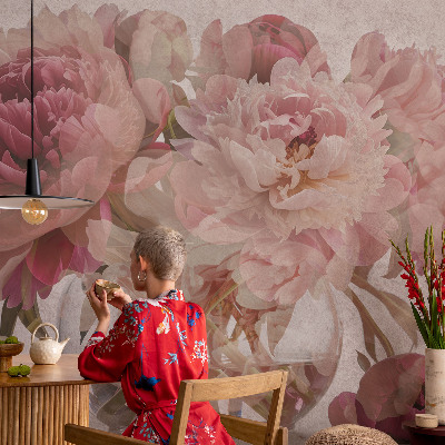 Papel mural texturado decorativo con diseño 