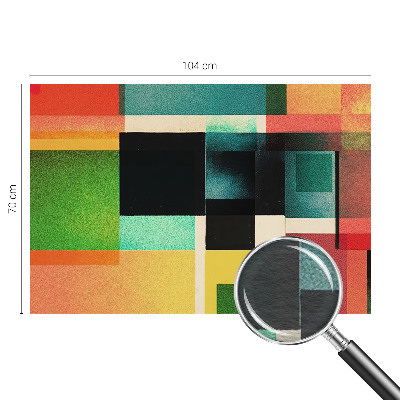 Papel mural con patrón decorativo con diseño de abstracción geométrica