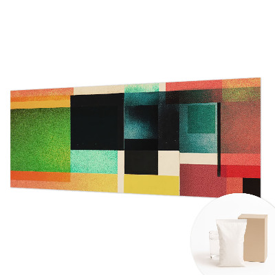 Papel mural con patrón decorativo con diseño de abstracción geométrica