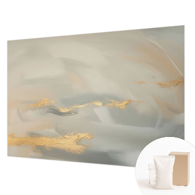 Fotomural decorativo para cabecero de cama con suaves vetas