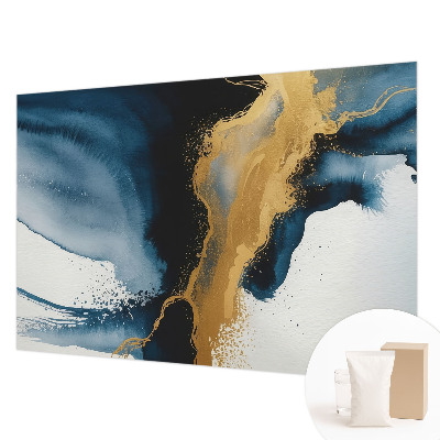 Fotomural decorativo para cabecero de cama con una abstracción colorida