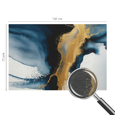 Fotomural decorativo para cabecero de cama con una abstracción colorida