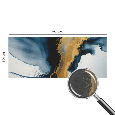 Fotomural decorativo para cabecero de cama con una abstracción colorida