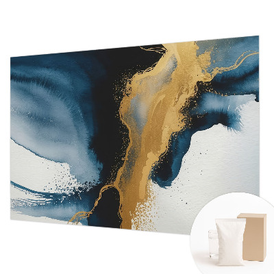 Fotomural decorativo para cabecero de cama con una abstracción colorida