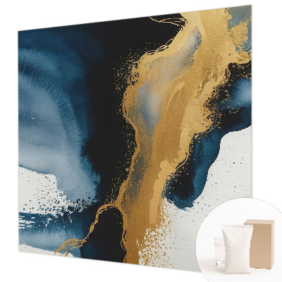 Fotomural decorativo para cabecero de cama con una abstracción colorida
