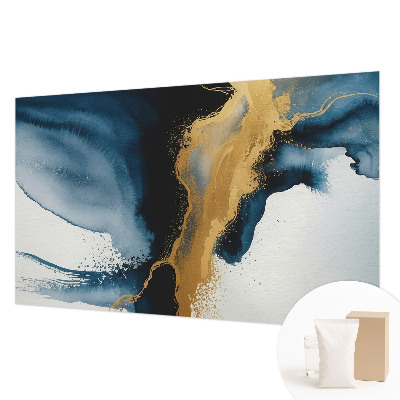 Fotomural decorativo para cabecero de cama con una abstracción colorida