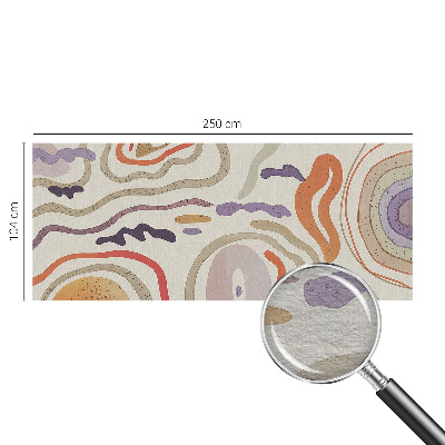 Papel mural texturado decorativo con patrones abstractos