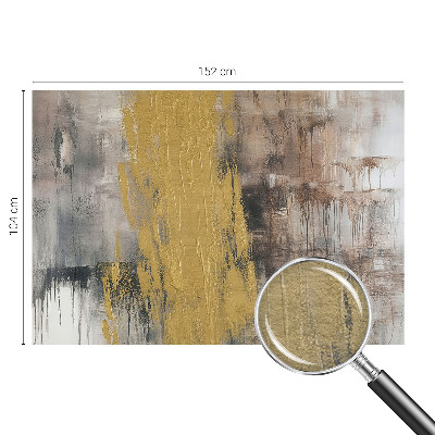 Papel mural texturado decorativo con diseño de visión abstracta