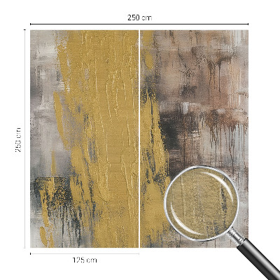 Papel mural texturado decorativo con diseño de visión abstracta