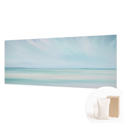 Papel mural texturado decorativo con motivo de mar en calma