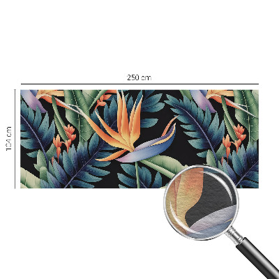 Mural de pared con estampado hermoso con el tema del paraíso