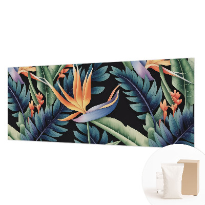 Mural de pared con estampado hermoso con el tema del paraíso