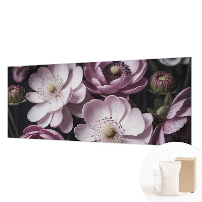 Papel mural con patrón decorativo con diseño de elegancia floral para interiores