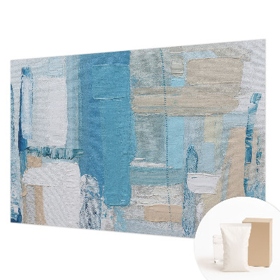 Fotomural decorativo para cabecero de cama en un estilo de armonía moderna