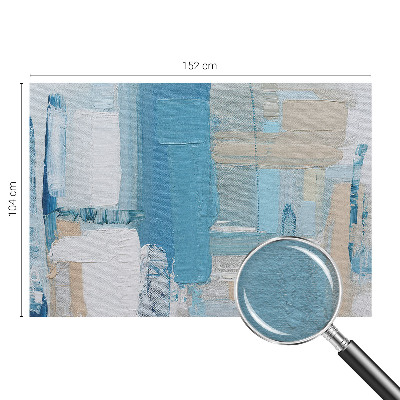 Fotomural decorativo para cabecero de cama en un estilo de armonía moderna