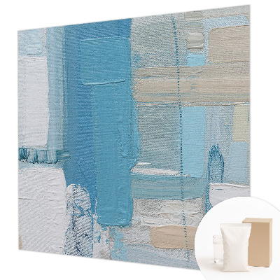 Fotomural decorativo para cabecero de cama en un estilo de armonía moderna