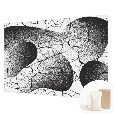 Papel mural con patrón decorativo con un diseño abstracto
