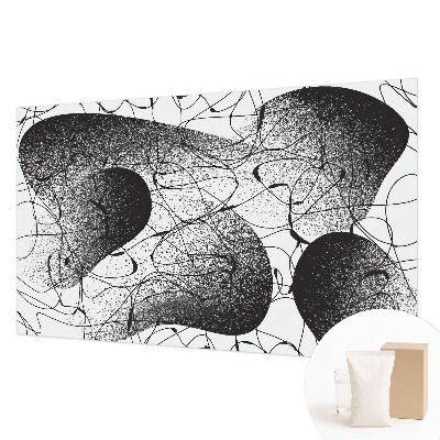 Papel mural con patrón decorativo con un diseño abstracto