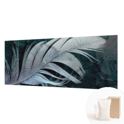 Papel mural texturado decorativo con diseño Pluma etérea