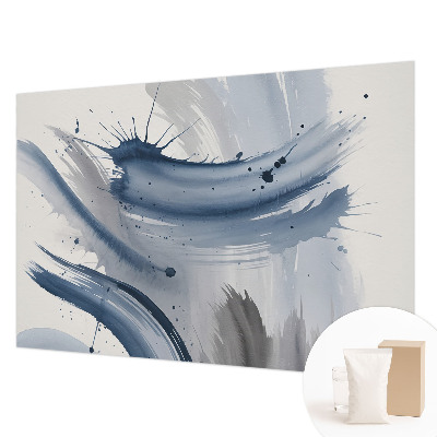 Fotomural decorativo para cabecero de cama con trazos artísticos