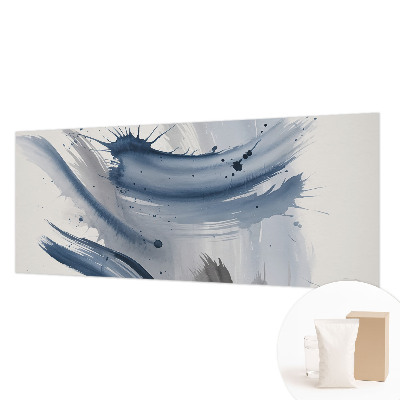 Fotomural decorativo para cabecero de cama con trazos artísticos