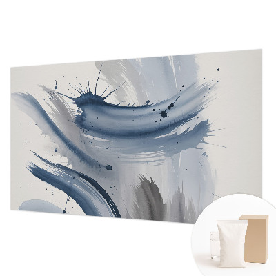 Fotomural decorativo para cabecero de cama con trazos artísticos