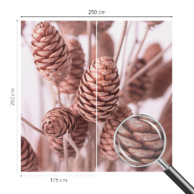 Papel mural con patrón decorativo elegancia natural para la pared