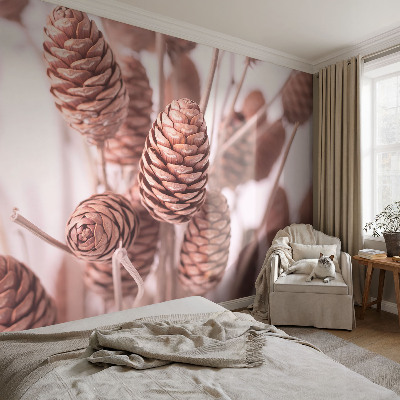 Papel mural con patrón decorativo elegancia natural para la pared