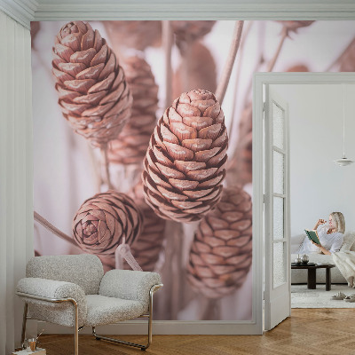 Papel mural con patrón decorativo elegancia natural para la pared