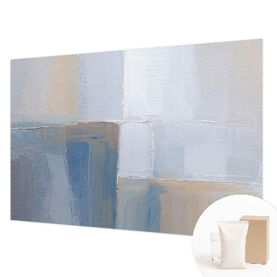 Mural decorativo con diseño de abstracción armónica