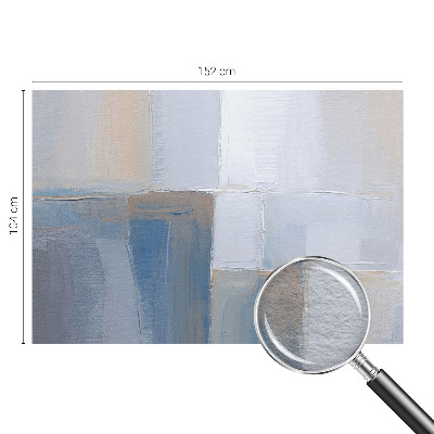 Mural decorativo con diseño de abstracción armónica