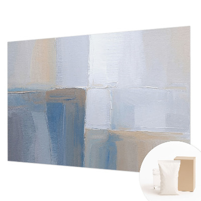 Mural decorativo con diseño de abstracción armónica