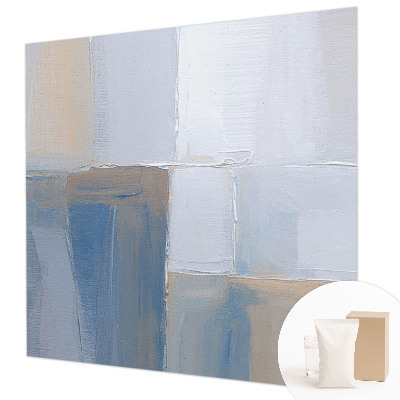 Mural decorativo con diseño de abstracción armónica