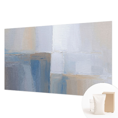 Mural decorativo con diseño de abstracción armónica