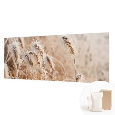 Fotomural decorativo para cabecero de cama con un paisaje invernal