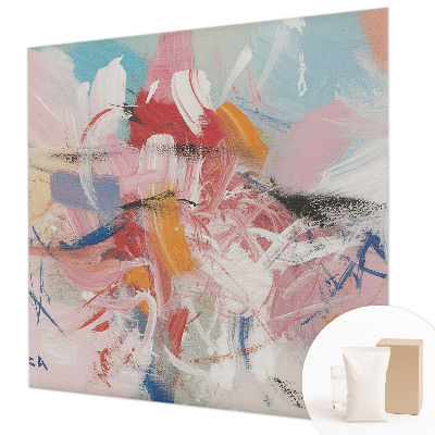 Papel mural con patrón decorativo con diseño de abstracción armoniosa