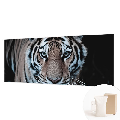 Mural de pared con estampado hermoso con un retrato de tigre