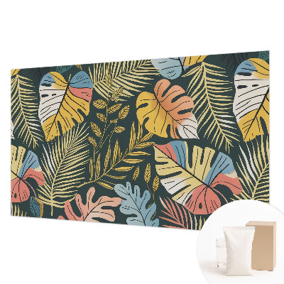 Mural de pared con estampado hermoso con motivo «Energía tropical»
