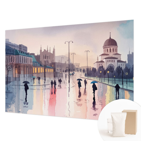 Fotomural decorativo para cabecero de cama con el diseño 