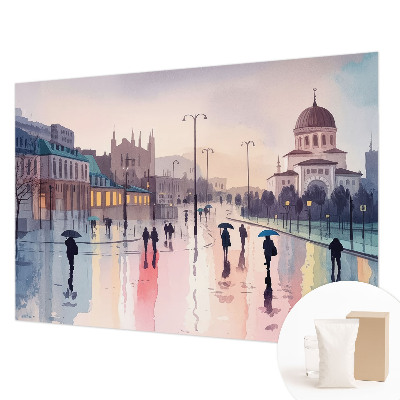 Fotomural decorativo para cabecero de cama con el diseño 