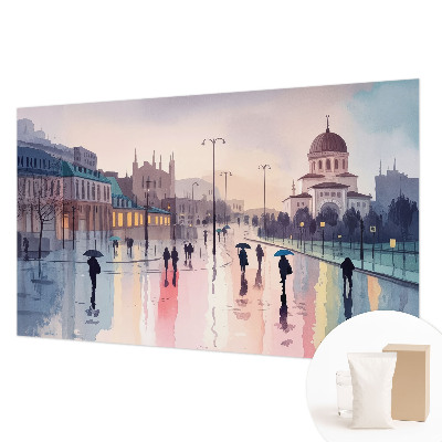 Fotomural decorativo para cabecero de cama con el diseño 